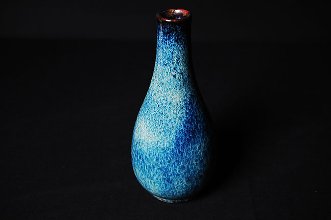 葛明祥造 海鼠釉 花瓶 中国骨董品 古道具 買取 滋賀県 高島市 | あい