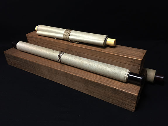 奈良県 北葛城郡 河合町にて骨董品（掛軸）を買取りさせて頂きました。