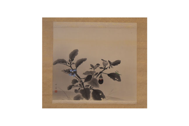 金島桂華の掛け軸を買取させて頂きました。