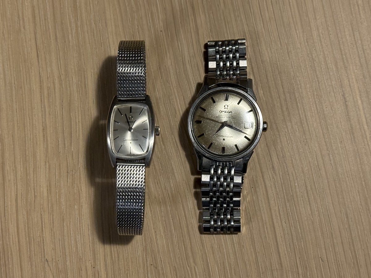 オメガ コンステレーション ペア腕時計を買取｜ヴィンテージ時計